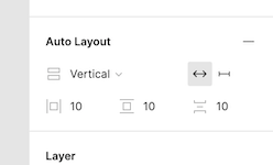 Auto Layout options